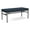 Midnight Sky, variant on Avon Reception Waiting 2 Seat Bench 550 LB Capacity / Charcoal Steel / Black