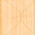 thumbnail image 1 of Ahgly Company Indoor Square Solid Orange Modern Area Rugs, 8' Square, 1 of 4