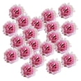 thumbnail image 1 of 20 cabezas de flores de peonía artificiales de seda de 6 cm, bola de flores para scrapbooking y bodas rosado, 1 of 9