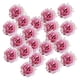 thumbnail image 1 of 20 cabezas de flores de peonía artificiales de seda de 6 cm, bola de flores para scrapbooking y bodas rosado, 1 of 9