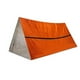 thumbnail image 2 of Yuarrent Refugio de emergencia Saco de dormir Tienda de supervivencia temporal A prueba de viento Cálido Aislamiento térmico desechable Kit de carpas, 2 of 6