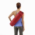 thumbnail image 4 of Merrithew Pilates and Yoga Canvas Mat Bag - Red, 4 of 4