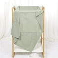 thumbnail image 2 of Soft Warm Baby Knitting Cover Blanket Cozy Hug for Toddler Nursery Bedding Comfort,Color:Green, 2 of 3