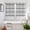 Gray, variant on Bohemia Kitchen Curtains Window Panels, Retro Abstract Geometric Pattern Boho Black Insulated Window Treatment Curtain, Grommet Curtains for Bedroom/Living Room/Bathroom, 2 Piece 52"Wx45"L