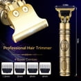 thumbnail image 3 of MesaSe Tondeuses à Cheveux pour Hommes Tondeuse à Cheveux pour Hommes Sans Fil Tondeuse à Écart Zéro Tondeuse à Cheveux Tondeuse à Cheveux Électrique Rechargeable par USB Machine de Coupe de Cheveux Or, 3 of 7