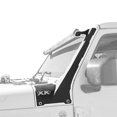 thumbnail image 1 of XK Glow Light Bar Mounting Kit XK-BRC-JL-APS A-Pillar Mount; Mounts To 50 Inch Light Bar; Powder Coated; Black; With Spacer Kit, 1 of 3