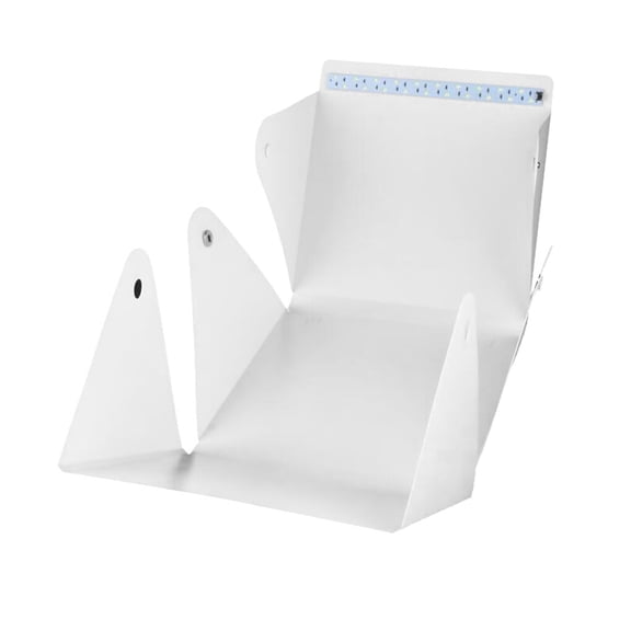 Inteprter Tienda de fotografía plegable 5V LED 2x5600k 2x550lm Desmontable 2 Fondo Tela Interior Hogar Estudio EVA Caja de fotografía Accesorios para fotos