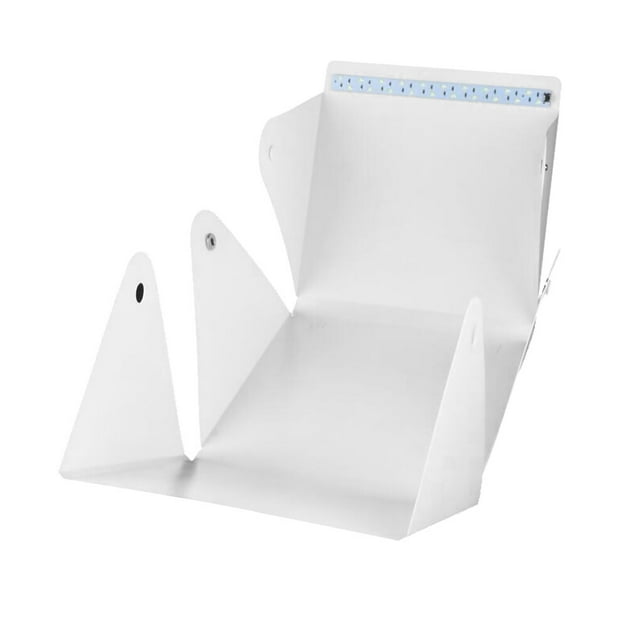 keepw PVC Photography Tent Portable Foldable USB Power 5V LED 2x5600k 2x550lm Professional 2 Background Cloth Indoor Box