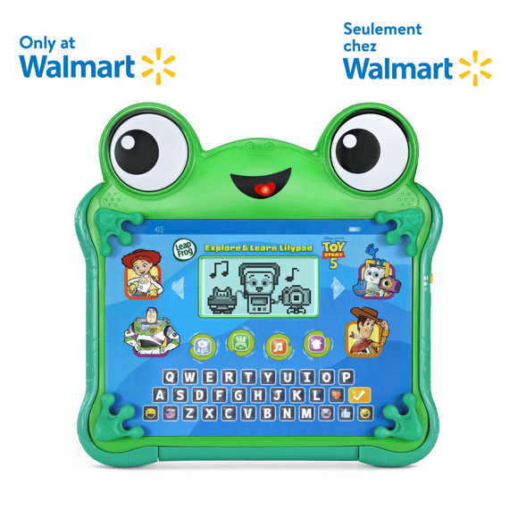 LeapFrog Toy Story 5 Lilypad Tablette éducative pour enfants d'âge préscolaire LeapFrog Disney et Pixar Toy Story 5 Lilypad Tablette éducative pour les enfants - Version anglaise, 3+ ans