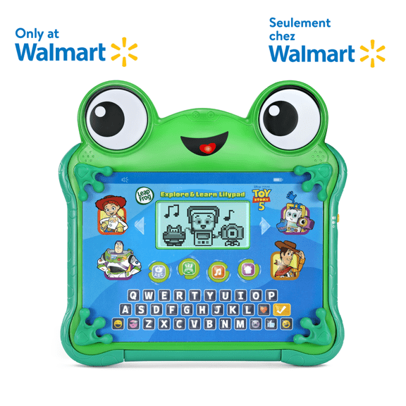 LeapFrog Disney & Pixar Toy Story 5 Explore & Learn Lilypad Preschool Toy Tablet for Kids - English Version, 3+ yrs