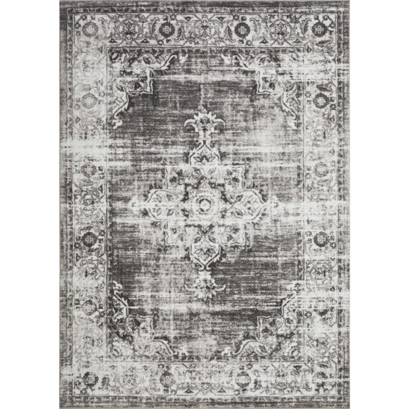Loomaknoti Rhane Allinzie 8' x 10' Ivory Oriental Indoor Area Rug