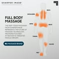thumbnail image 4 of Sharper Image® Powerboost® Deep Tissue Percussion Massager Full Body Massage Gun, with 5 Interchangeable Attachments, Black, 4 of 14