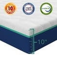 thumbnail image 4 of Boyd Sleep Hampshire 10" Hybrid Memory Foam and Pocket Spring Mattress, Medium Firm, Adult, Full, 4 of 14