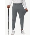 thumbnail image 2 of Pantalones deportivos de golf JWM Stretch para hombre, ajustados, con trabillas, 2 of 6