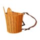 thumbnail image 1 of Mochila infantil de ratán con forma de cesta y orejas de conejo, organizador de almacenamiento tejido a mano, cesta colgante para niños, mochila liger, 1 of 9