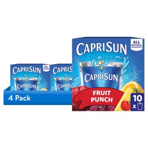 Capri Sun Original Fruit Punch Juice Drink Pouches, 6 fl oz, 40 Count