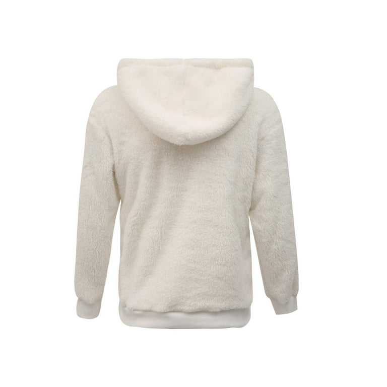 Teddy hooded jumper sale