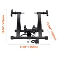thumbnail image 5 of KFFKFF Bicycle Training Stand, Magnetized Fixed Bike Stand for 26"-29" Wheels, 8 Adjustable Resistance Levels, Quiet Operation Motor, Compact for Indoor Cycling Workout, Includes Quick-Release, 5 of 9