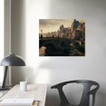 thumbnail image 3 of Nawypu Croatia Pictures Wall Decor Zagreb Canvas Wall Art Landscape Poster Prints For Living Room Bedroom Office With Framed, 3 of 4
