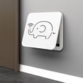 thumbnail image 1 of LEFU Boîte à Fusibles Décorative Housse Armoire Murale Protecteur de Compteur Électrique Design Rabattable Panneau en Bois PP Résistant à l'Humidité Rangement Multifonctionnel Blanc 34*24 cm, 1 of 7