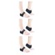 thumbnail image 1 of Vogacara 2 piezas de fundas para pies para hombres y mujeres, protectores de talón reutilizables y transpirables, almohadillas portátiles para caminar, Type1 NO1 Vogacara CBP161848, 1 of 6