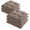 Light Coffee, variant on Chair Cushions for Dining Chairs Set of 6, Tufted Textured and Non-Slip Kitchen Chair Cushions Pads with Ties, Seat Cushions for Kitchen Patio Office Chairs, Dark Blue