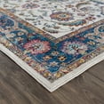 thumbnail image 4 of Hauteloom Mardin Oriental Living Room Area Rug - Traditional Floral - Colorful Carpet - Vintage Bohemian - Beige, Blue, Fuschia - 6'7" x 9', 4 of 18