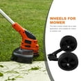 thumbnail image 3 of HEATSHAKING String Trimmer Support Wheels Lawn Mower Tire Black PP 1Pack, 3 of 6