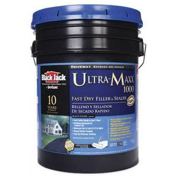 Gardner-Gibson 9/30/6455, Plastic, Black Gardener Industrial Sealant, 38 lbs 4.75 Gal