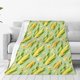 thumbnail image 1 of Balery Fresh Sweet Corn Manta de Felpa Suave y Acogedora – Cobija de Franela Aterciopelada para Cama, Lavable y Cálida para Sofá, Mascotas, Transpirable-80"x60", 1 of 7