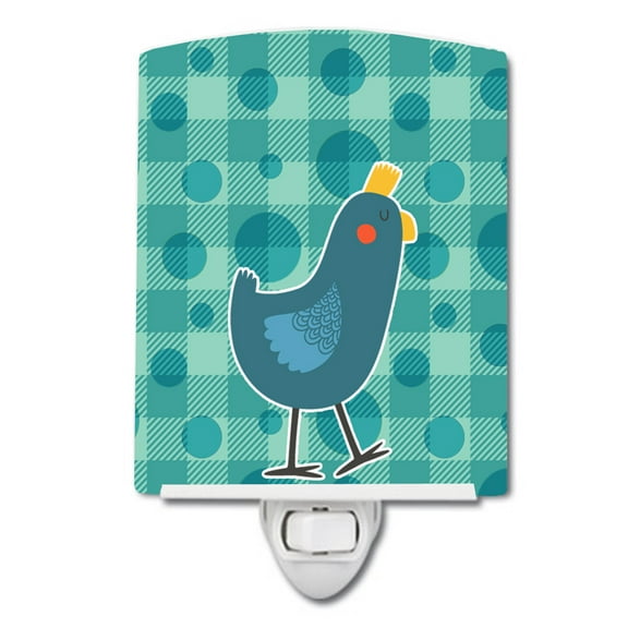 Polkadot Chicken Ceramic Night Light