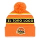 thumbnail image 1 of Gorro de invierno Beanie Monster Jam El Toro Loco Naranja/Amarillo, 1 of 4