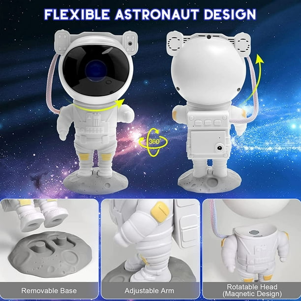 Robot Led - Projecteur de Galaxie d'Astronaute Illuminez votre Espace –  Adn-shopstore