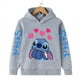 thumbnail image 4 of Ropa divertida Navidad Disney Stitch Sudadera con capucha niños dibujos animados chico niña niño Lilo y Stitch sudadera con capucha bebé Casual Top, 4 of 5