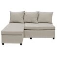 thumbnail image 3 of Sala Esquinera Modular El Bazar Store Tromso Beige 160x130 cm Lado Izquierdo ó Drecho Tela Lino nacional, 3 of 6
