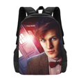 thumbnail image 4 of Doctor Who Backpack, Casual Laptop Backpack for College School, Back To School Gift for Men & Women, Unisex Computer Bag, Fits 15 Inch Notebook, 4 of 9