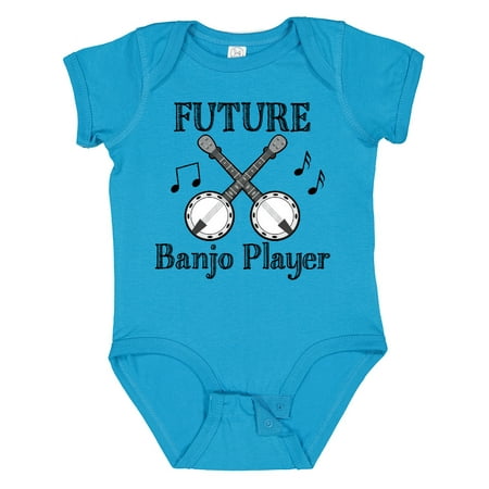 

Inktastic Future Banjo Player Gift Baby Boy or Baby Girl Bodysuit