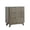 Gray, variant on Ktaxon Solid Wood 3 Drawer Nightstand Fluted Bedside Table End Table, Oak