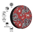 thumbnail image 4 of Naloa Dragons2 PVC Leather Spare Tire Wheel Cover for Car Truck SUV Camper Trailer Universal Fit many size15 inch, 4 of 6