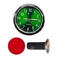thumbnail image 3 of Reloj de coche, adorno automático, reloj luminoso, clip de ventilación de aire, pequeño, accesorios para coche Verde, 3 of 9