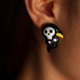 thumbnail image 4 of Pendientes colgantes con forma de calabaza de Halloween para mujeres y niñas, 4 of 6
