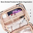 thumbnail image 3 of Neceser de viaje Everfun para mujer, colgante, con compartimentos, 3 of 6