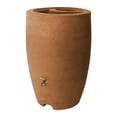 thumbnail image 1 of Algreen Athena 50 Gallon Plastic Rain Water Collection Drum Barrel, Terra Cotta, 1 of 1