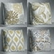thumbnail image 1 of Funda de almohada de sofá de felpa corta amarilla 4 Build Gold Leaf Super Sof JM, 1 of 5