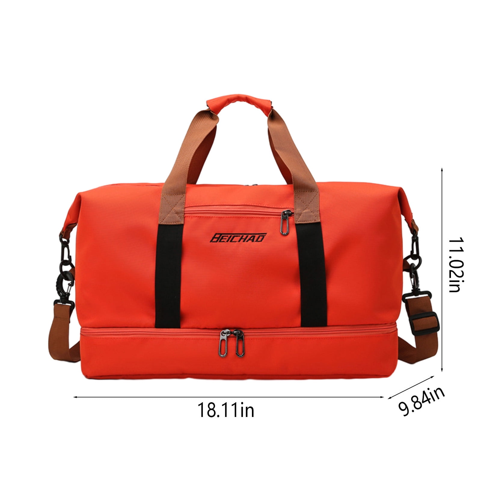 Large Travel Tote Bag, Expandable Gym Tote Bag,Carry On Overnight Bags For Women With Trolley Sleeve Wet Pocket,travel Duffel BagsTravel Bag, Sports Tote Gym