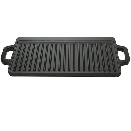 Ozark Trail Small Cast Iron Griddle (reversible) (Best Stovetop Grill Pan)