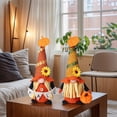 thumbnail image 5 of 2 Pcs Fall Plush Gnomes,Sunflower Pumpkin Harvest Thanksgiving Decor for Farmhouse Livingroom Thanksgiving Table Fall Decoration, 5 of 9