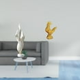 thumbnail image 2 of Escultura De Resina Con Plumas, Colección De Figuras De Arte Moderno Para Oficina, Gabinete, Chimenea, Feng Shui, Estatua De Gallo O Pollo, Decoración Del Hogar, Cumpleaños, Aniversarios,, 2 of 8