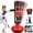 Red, variant on Punching Bag for Kids, 63 Inch Inflatable Boxing Bag with Gloves, Funnel & Pump, Boxing Toy & Gifts for for 3-6 Boys & Girls, Kids Boxing Set for Practicing Karate, Taekwondo, Blue