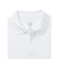 thumbnail image 5 of Wonder Nation Boys School Uniform Short Sleeve Pique Polo Shirts, 4-Pack Value Bundle, Sizes 4-18, 5 of 7